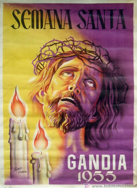Semana Santa en Gandía 1955 Gandía / Gandia